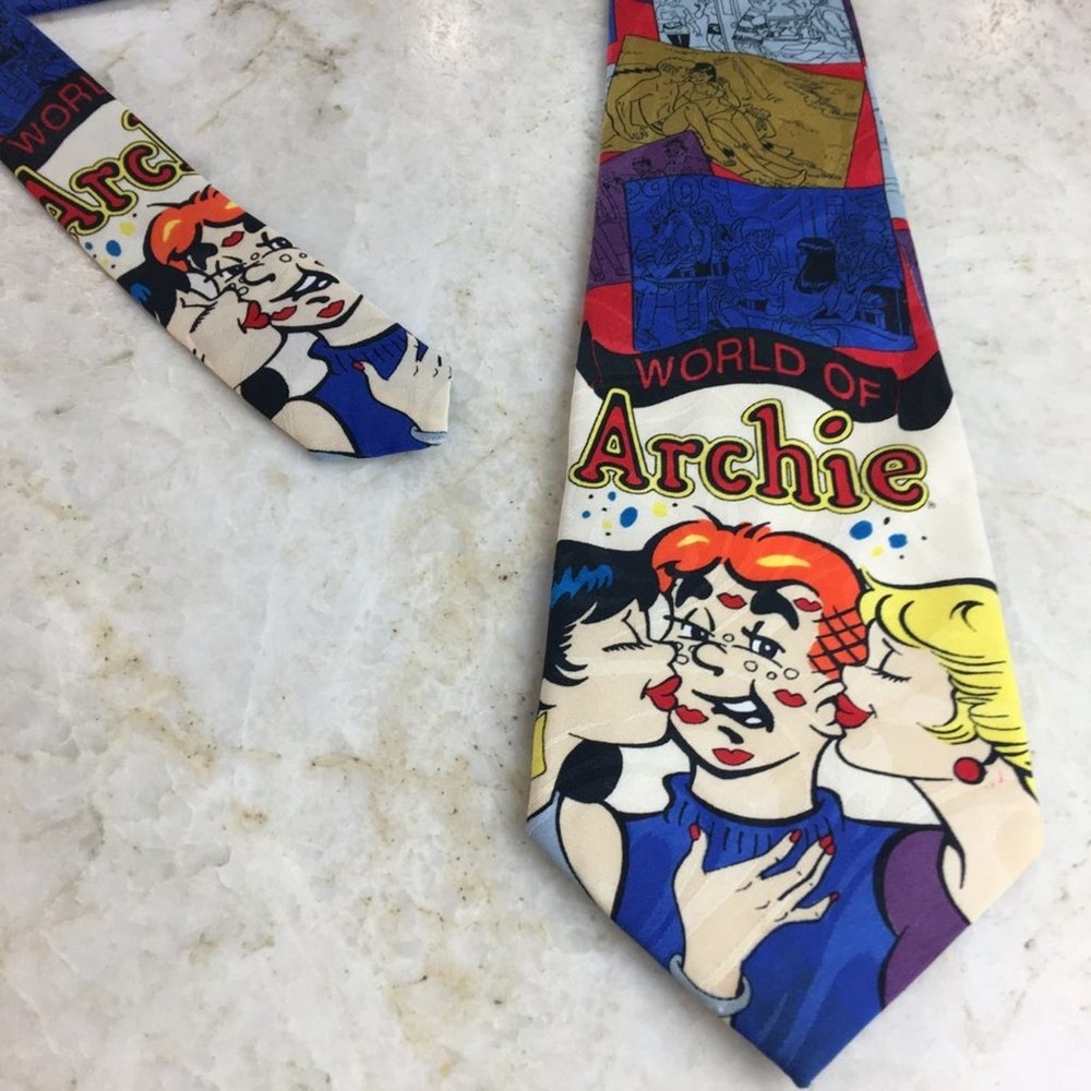 1994 Archie Comic Publications World of Archie Collector's Tie - Picture 8 of 16